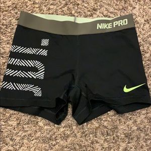 Black Nike spandex